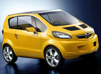 ФОто нового компактного автомобиля от Opel